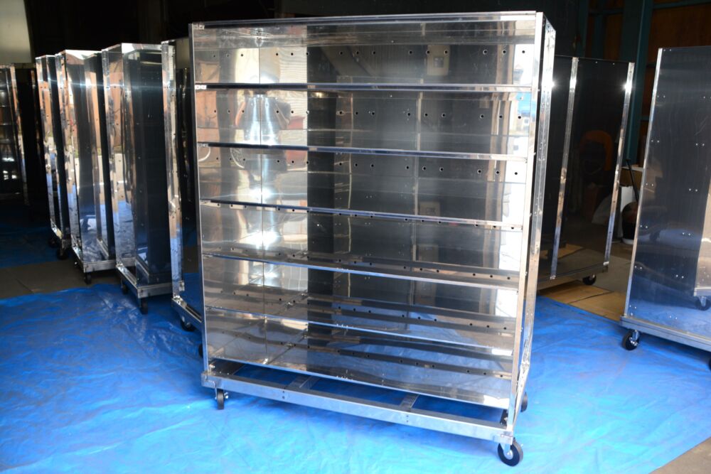 クリーンラック（SUS430 t=1.0 , 1.5）