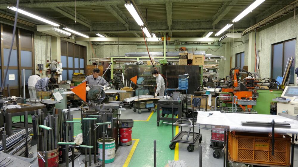 平川製作所　工場1階