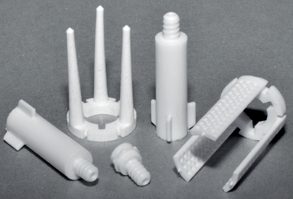 セラミックス３Dプリンターで製造をしたサンプルです