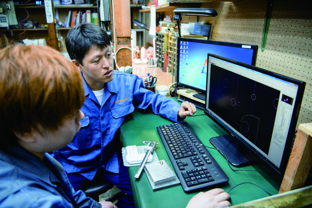 大田区工場の工匠