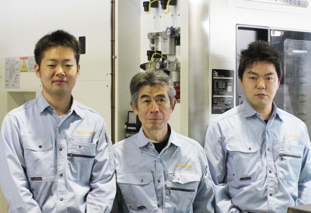 渡辺精機は 急ぎの仕事を断りません。