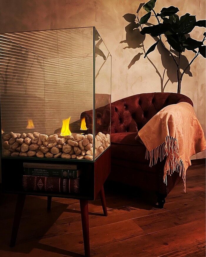 HAKONIWAはバイオエタノールを燃料とした最新鋭暖炉です