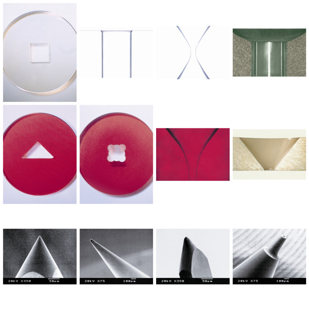 宝石の精密加工実例