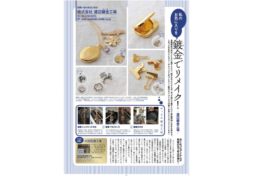 めっきでリメイク