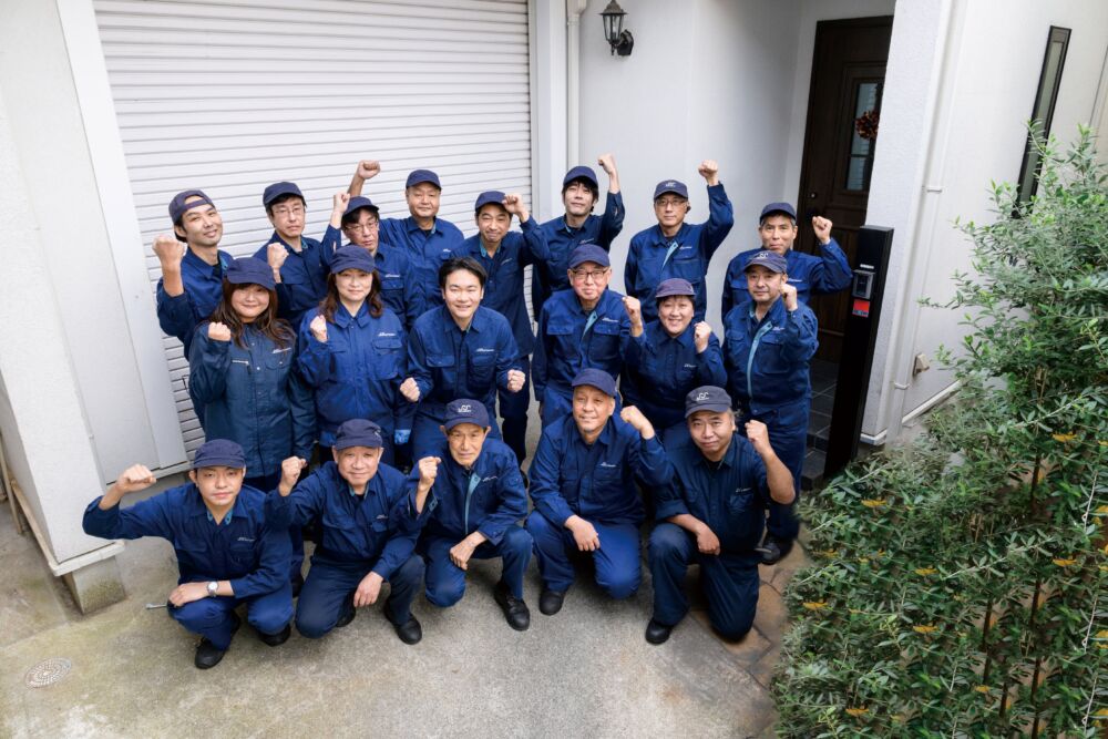 集合写真です。一丸となって様々な加工ができます。