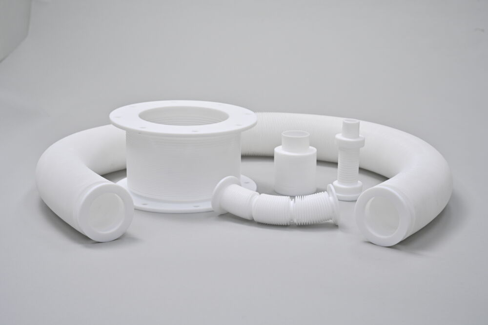 PTFEベローズ切削加工品