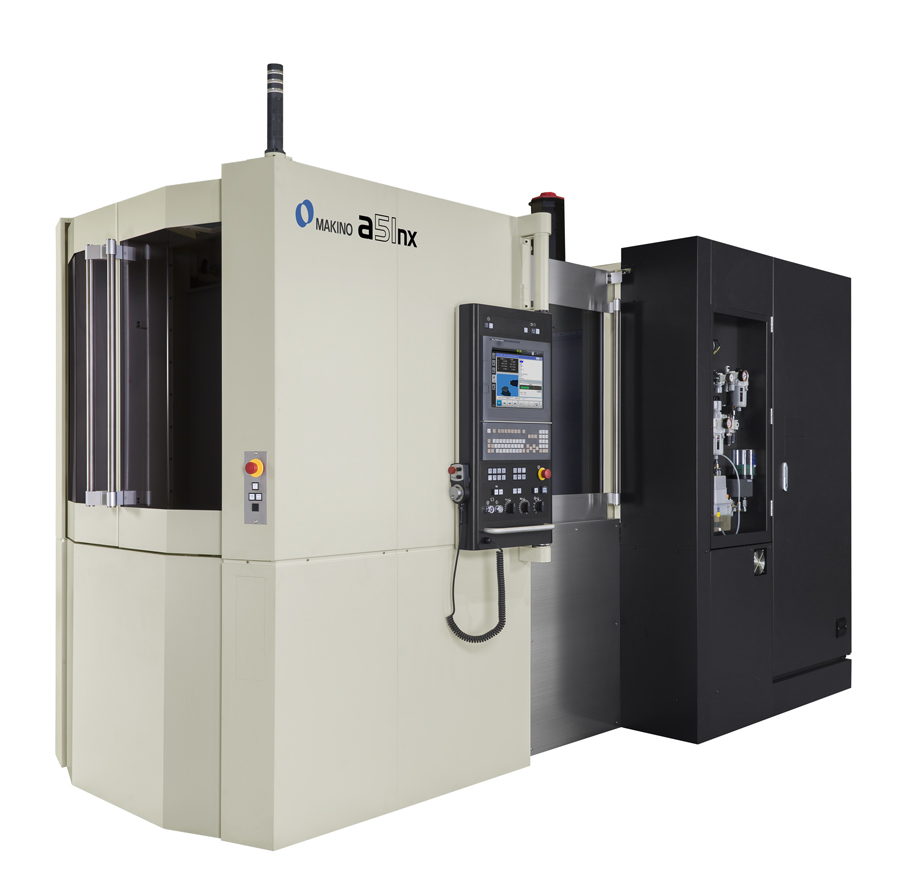 アルミ材から難削材まであらゆる部品加工に対応可能な横形MC